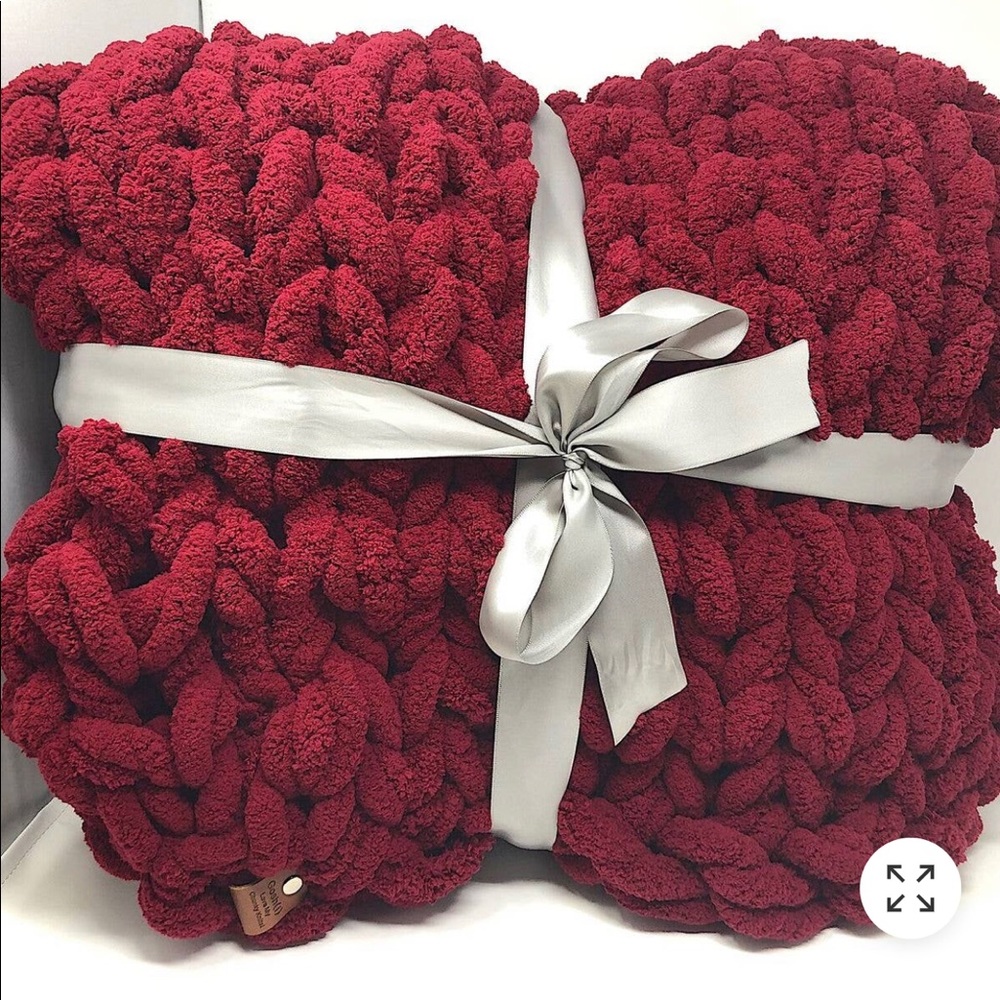 INCREDIBLY SOFT 40” x 55” Chunky Chenille Blanket - Picture 5 of 5